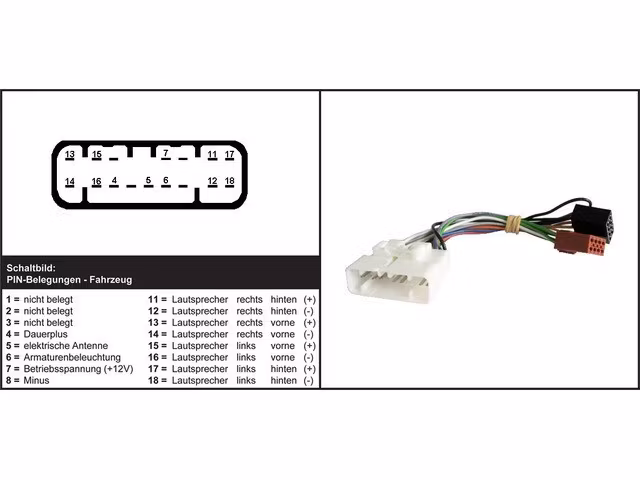 AIV Autoradion adapterikaapeli