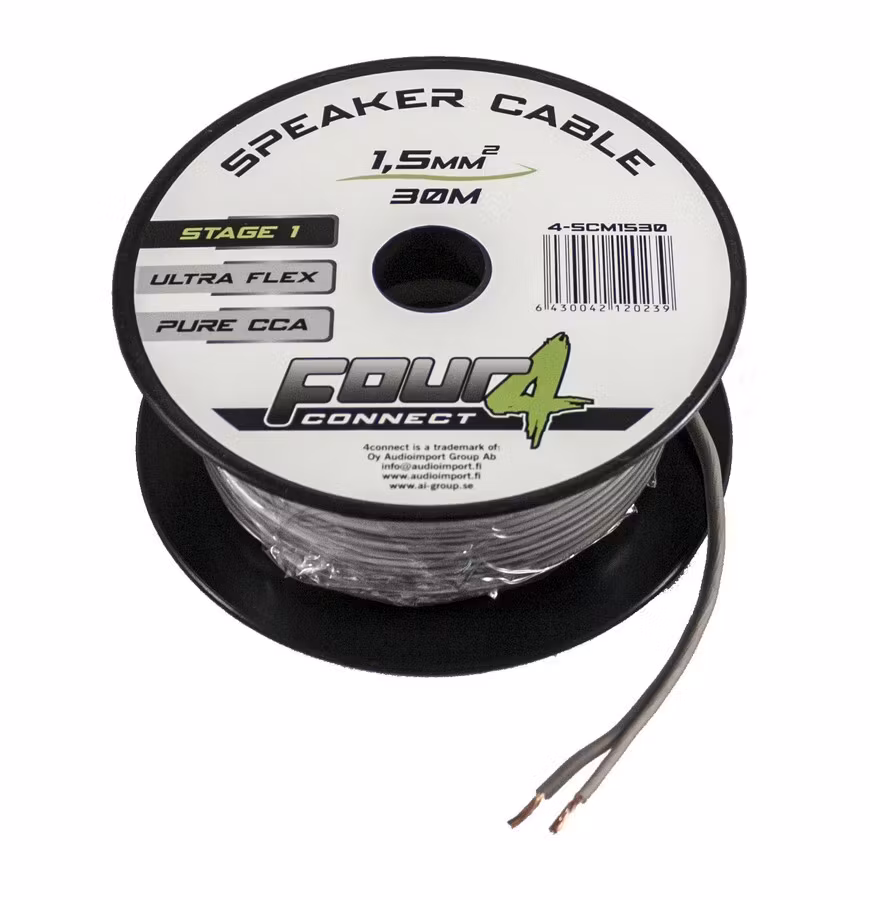 FOUR Connect 4-SCM1530 minispool 2x1.5mm2, 30m