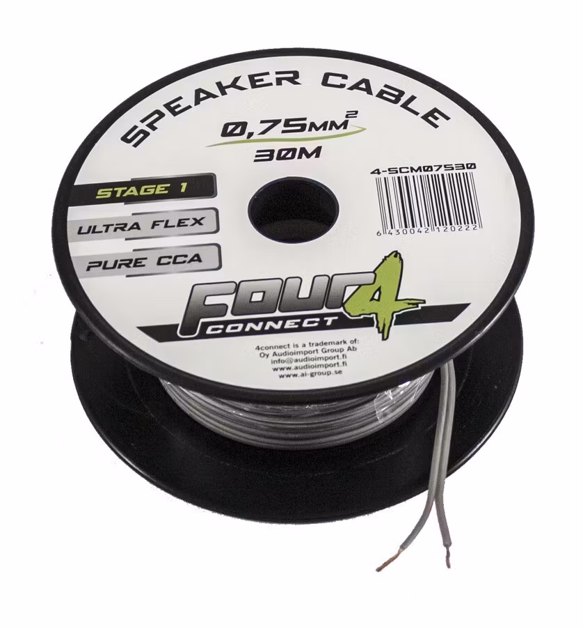 FOUR Connect 4-SCM07530 minispool 2x0.75mm2, 30m