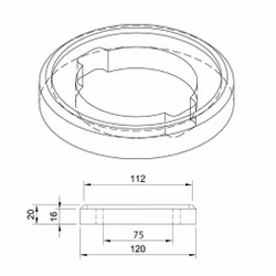 MDF ring diskanthorn