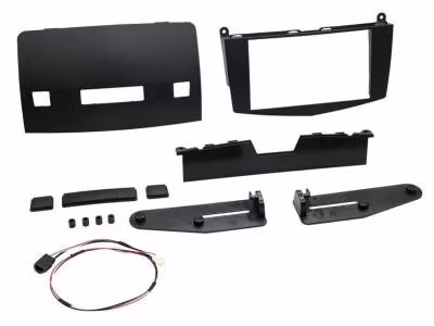 2-DIN monteringsram Mercedes C-klass