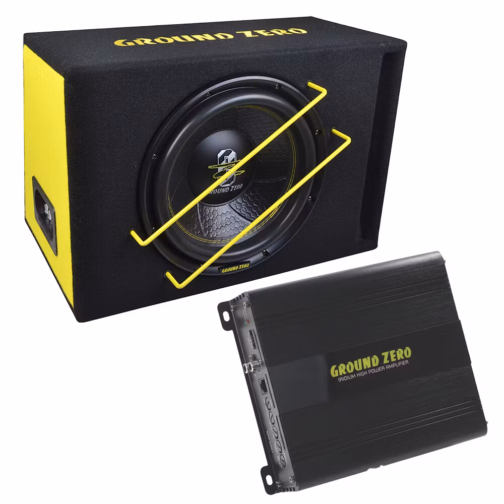 Ground Zero 450 SPL BassKit