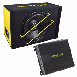 Ground Zero 450 SPL BassKit