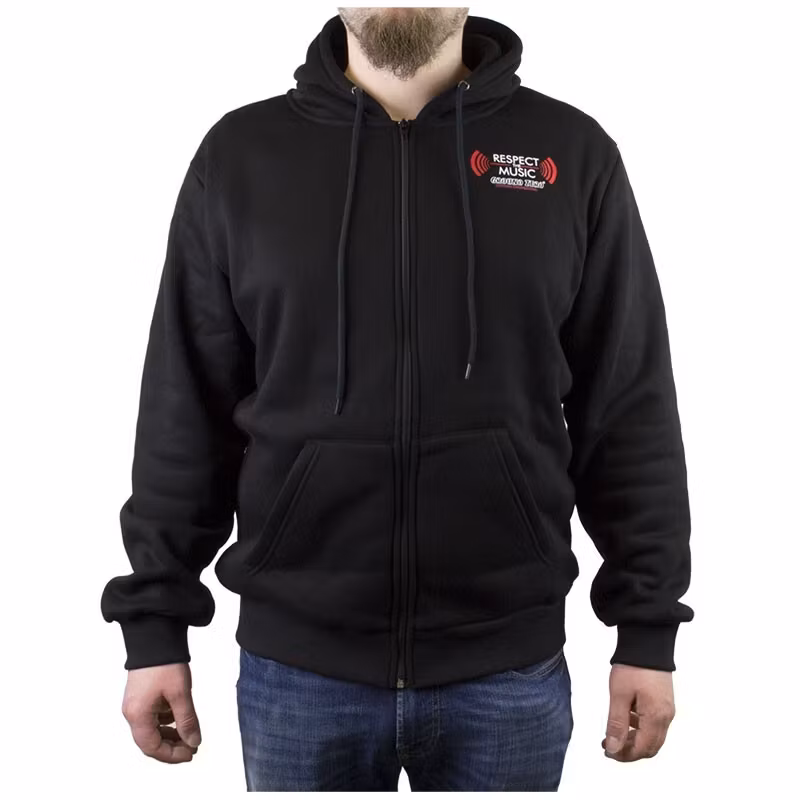 Ground Zero Black Hoodie XS