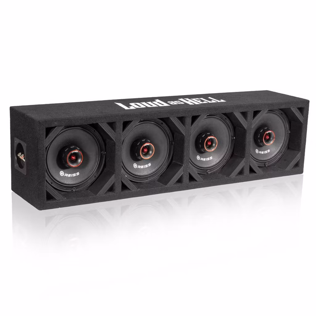 Koaxial 6" Kick-planka