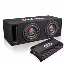 2x8" Baslåda Reiss RS-BQ8.D4 amp