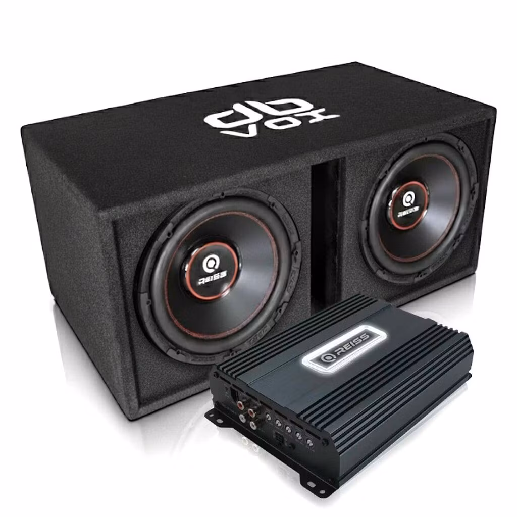 2x12" Reiss RS-HK12D4 dBVox låda ampkit