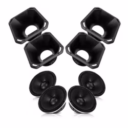 4x Apocalypse AP-M67AC med 6.5" horn