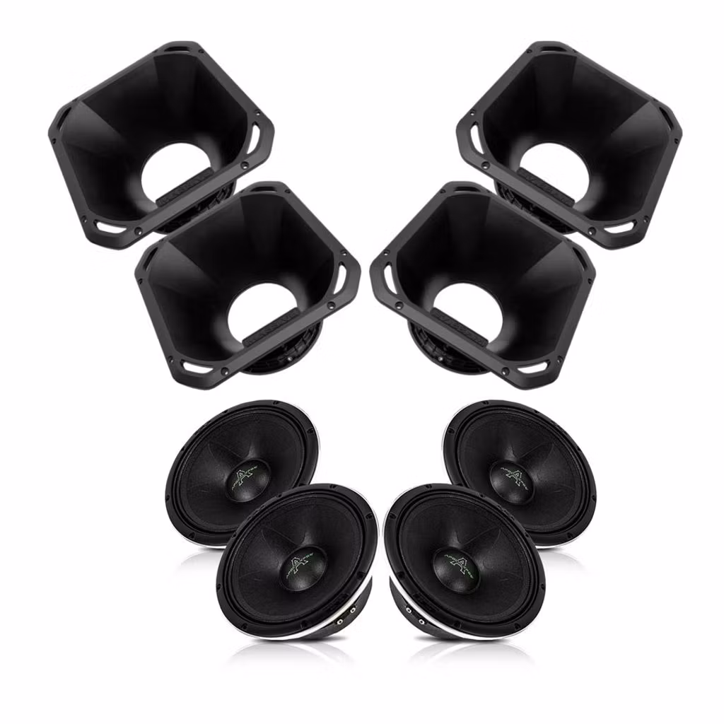 4x Apocalypse AP-M67AC NEO med 6.5" horn