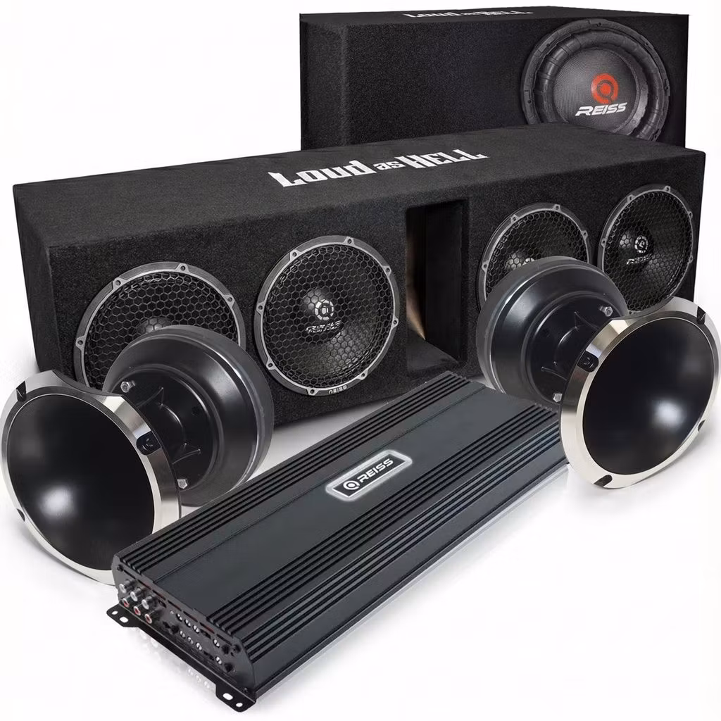 Reiss 4x8" med 1x15" Loud as Hell Ampkit