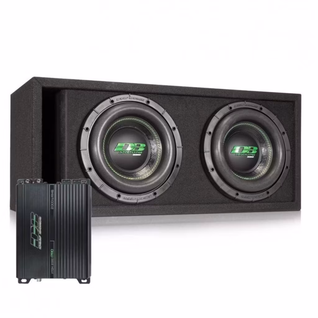 DeafBonce SA2510D1x2 baslåda med slutsteg