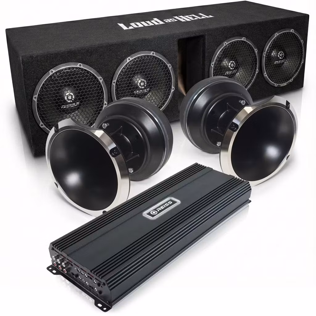Reiss 4x8" Loud as Hell planka Slot Ampkit