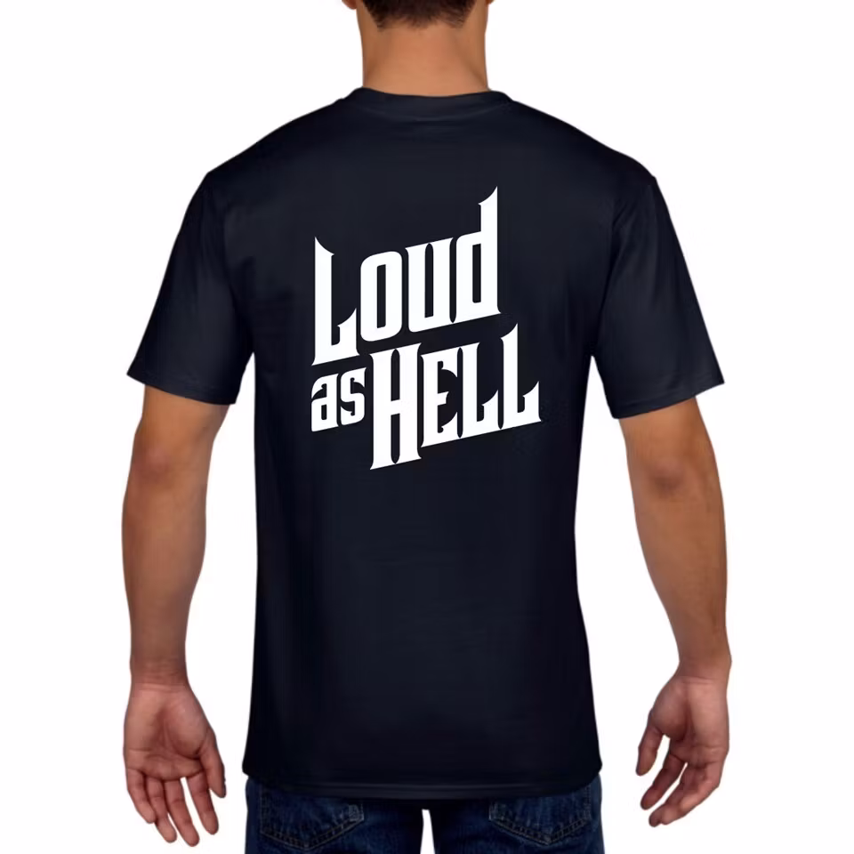 LOUD AS HELL T-tröja – S