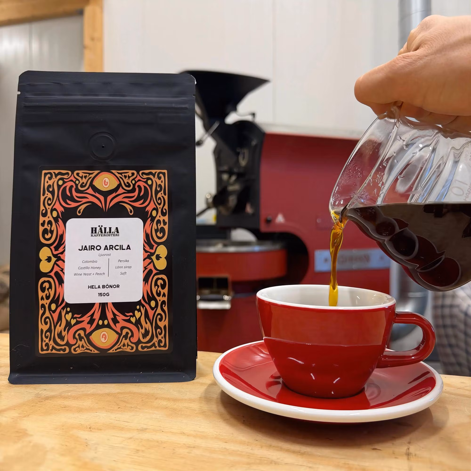 Jairo Arcila, Persiko-kaffe från Colombia – Sommarens mest läskande nyhet | Hälla Kafferosteri