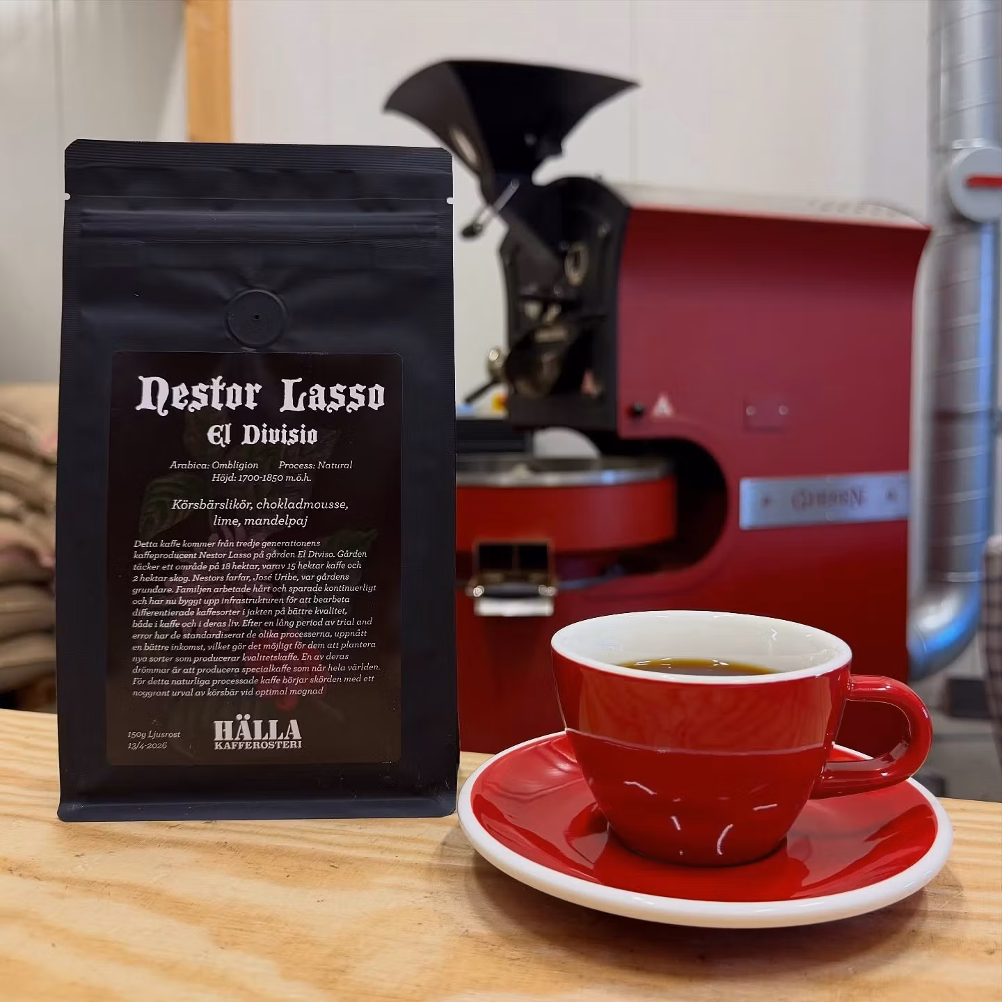 Ombligón kaffe från Nestor Lasso & El Divisio – exklusivt specialkaffe från Colombia