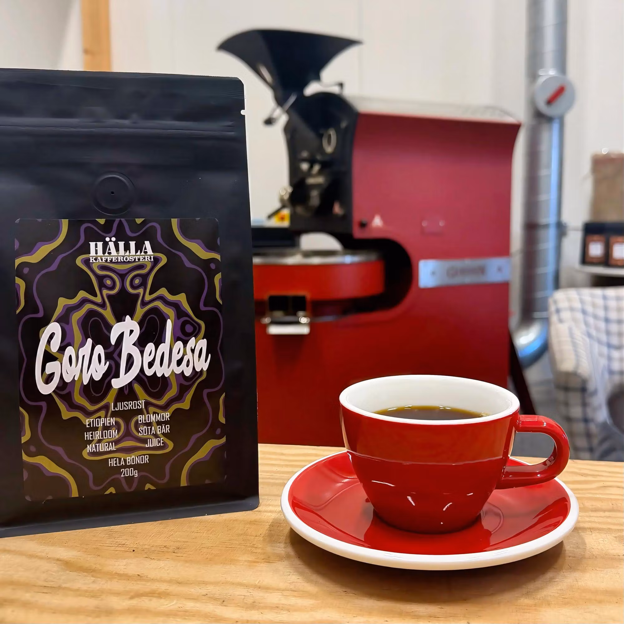 Etiopien Goro Bedesa Ljusrost – Nyhet | Hälla Kafferosteri