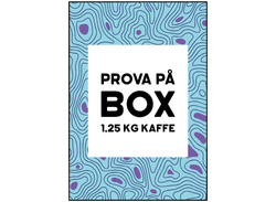 Prova på Box - 1,25kg kaffe