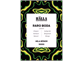 1000g - Raro Boda, Etiopien - Ljusrost