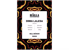 1000g - Diima Lalesa, Etiopien - Ljusrost