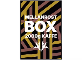 Mellanrost Box - 2kg Kaffe