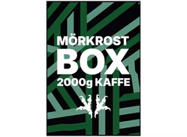Mörkrost Box - 2kg Kaffe