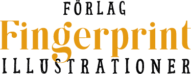 Förlag Fingerprint illustrationer