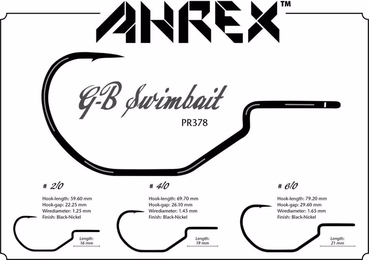 Ahrex PR378 - GB Swimbait