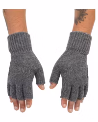 Simms Wool ½ Finger Glove