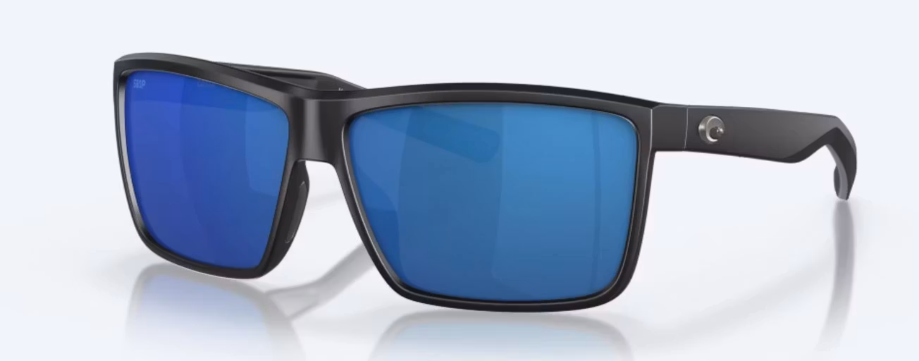 Costa Del Mar - Rinconcito - 11Matte Black - Blue Mirror - 580P - M
