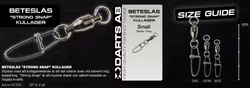 Darts - Beteslås Strong Snap Kullager
