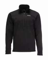 Simms Thermal 1/4 Zip Top - Black - M
