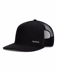 Simms High Crown Flatbill Black