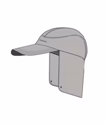 Simms Sunshield Cap Overcast