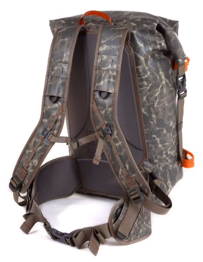 Fishpond Wind River Roll-Top Backpack - Eco Shadowcast Camo