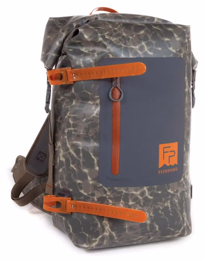 Fishpond Wind River Roll-Top Backpack - Eco Shadowcast Camo