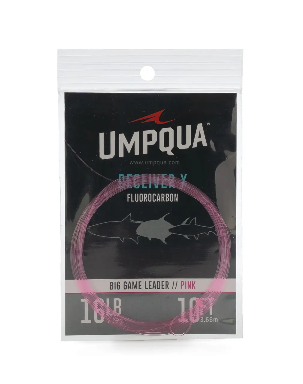 Umpqua Deceiver HD Big Game Fluorocarbon Leader Pink 16lb 10ft