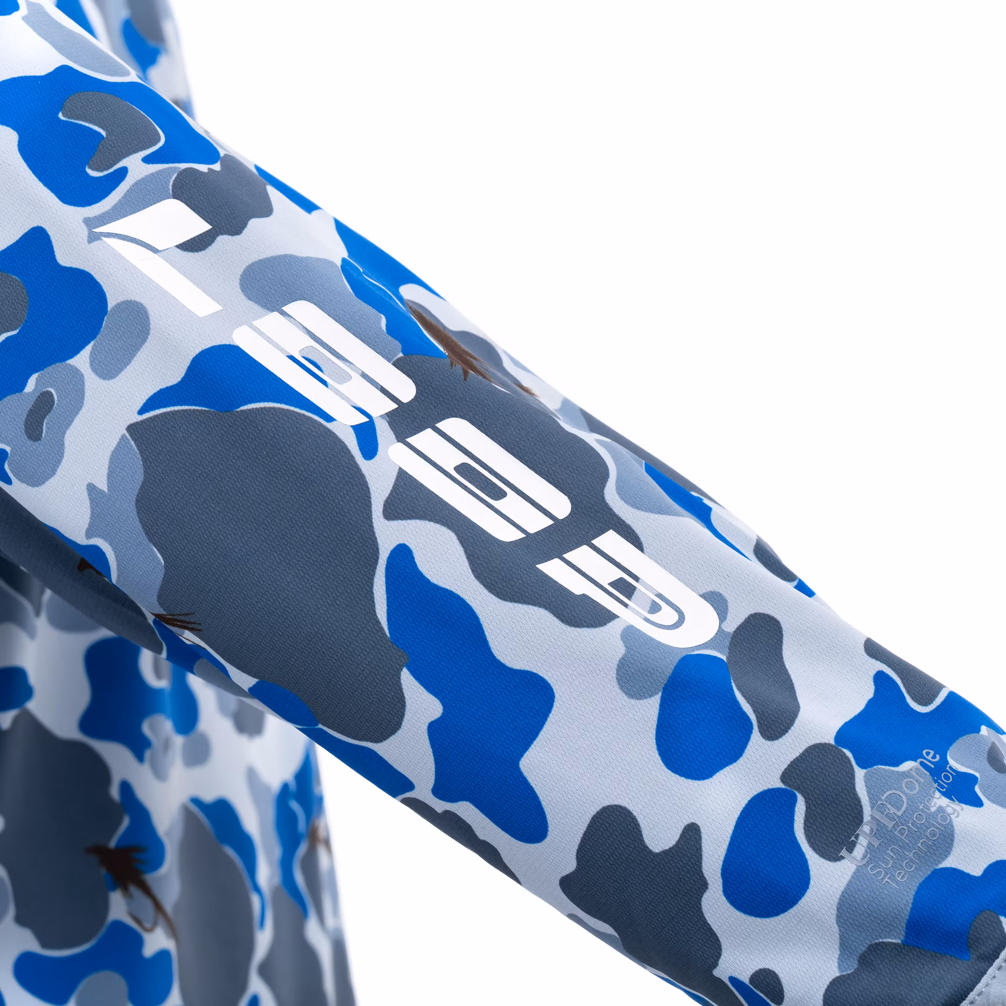 Loop Flyt UPF Dome Hoodie Camofly Blue