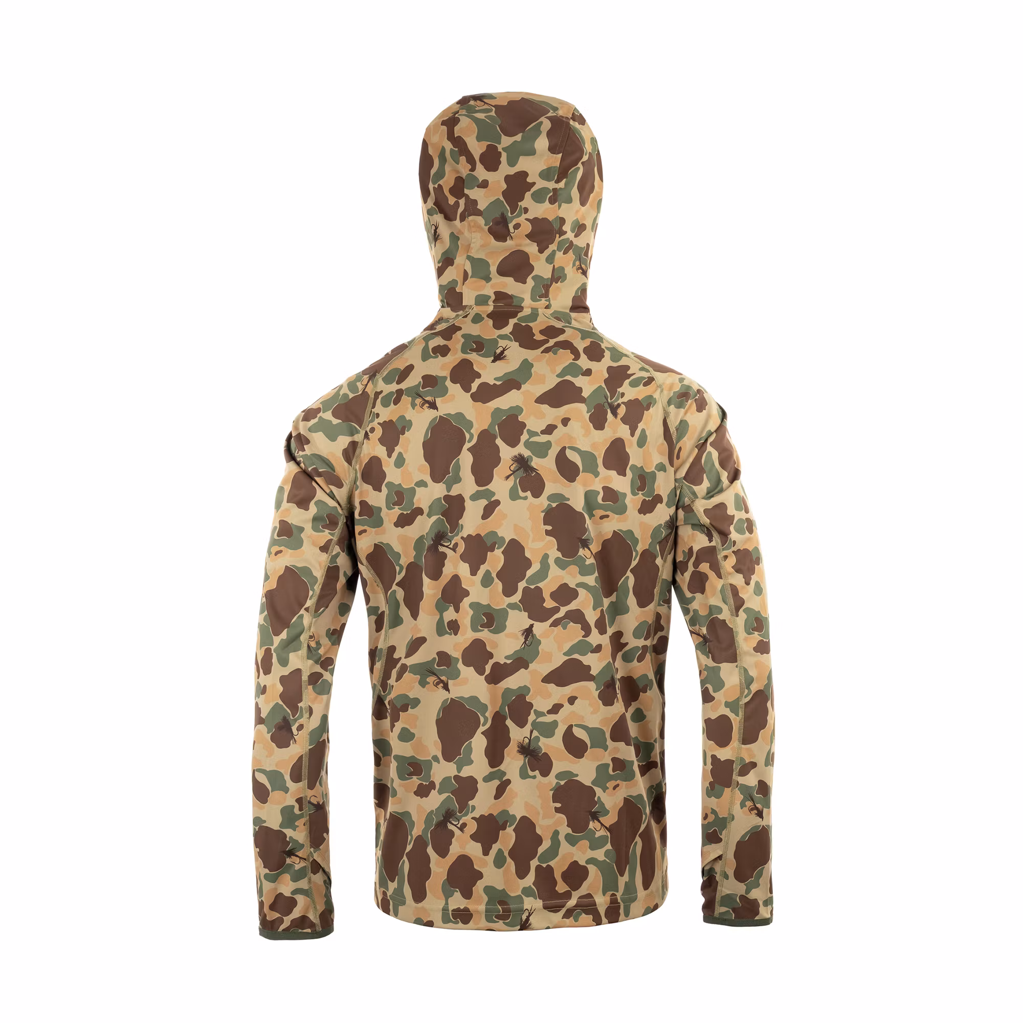 Loop Flyt UPF Dome Hoodie Camofly Khaki