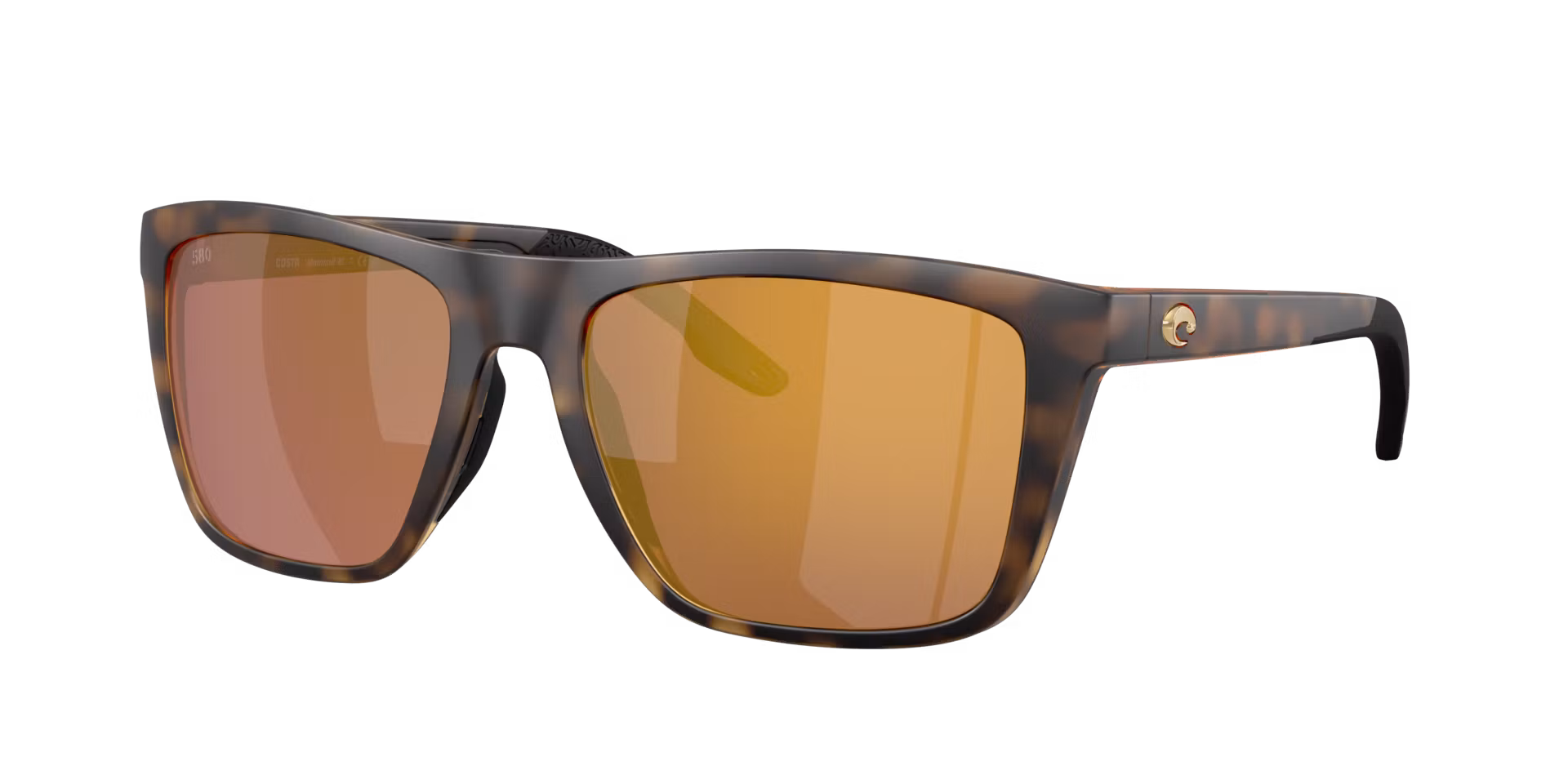 Costa Mainsail XL - Matte Tortoise - Gold Mirror 580G