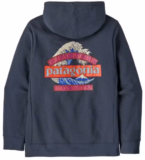 Patagonia M's Great Waves Uprisal Hoody Summit Blue