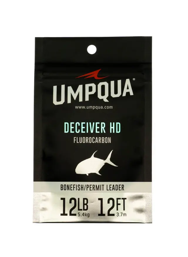 Umpqua Deceiver HD Bone-Permit Fluorocarbon Leader 12ft