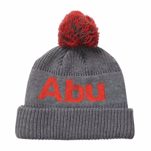ABU BUBBLE BEANIE RED GREY