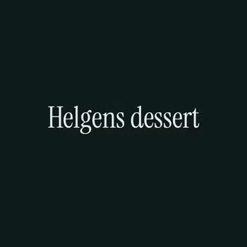 Helgens dessert