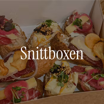 Snittbox - 8 färdiga snittar med pålägg/fyllning
