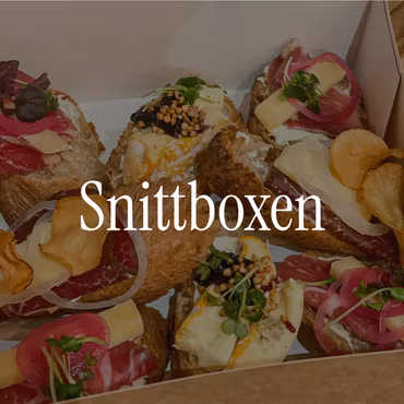 Snittbox - 8 färdiga snittar med pålägg/fyllning
