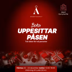 Uppesittarpåsen för 2 pers (2 rätters)