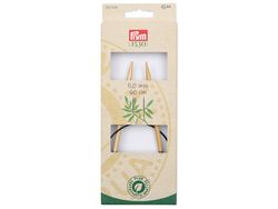 PRYM BAMBUS RUNDPINNE 60CM – 5,0 mm