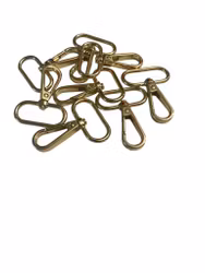 Karabinkrok - Light Gold - 25 mm