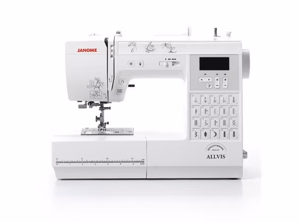 DEMOMASKIN!! Janome ALLVIS 740DC
