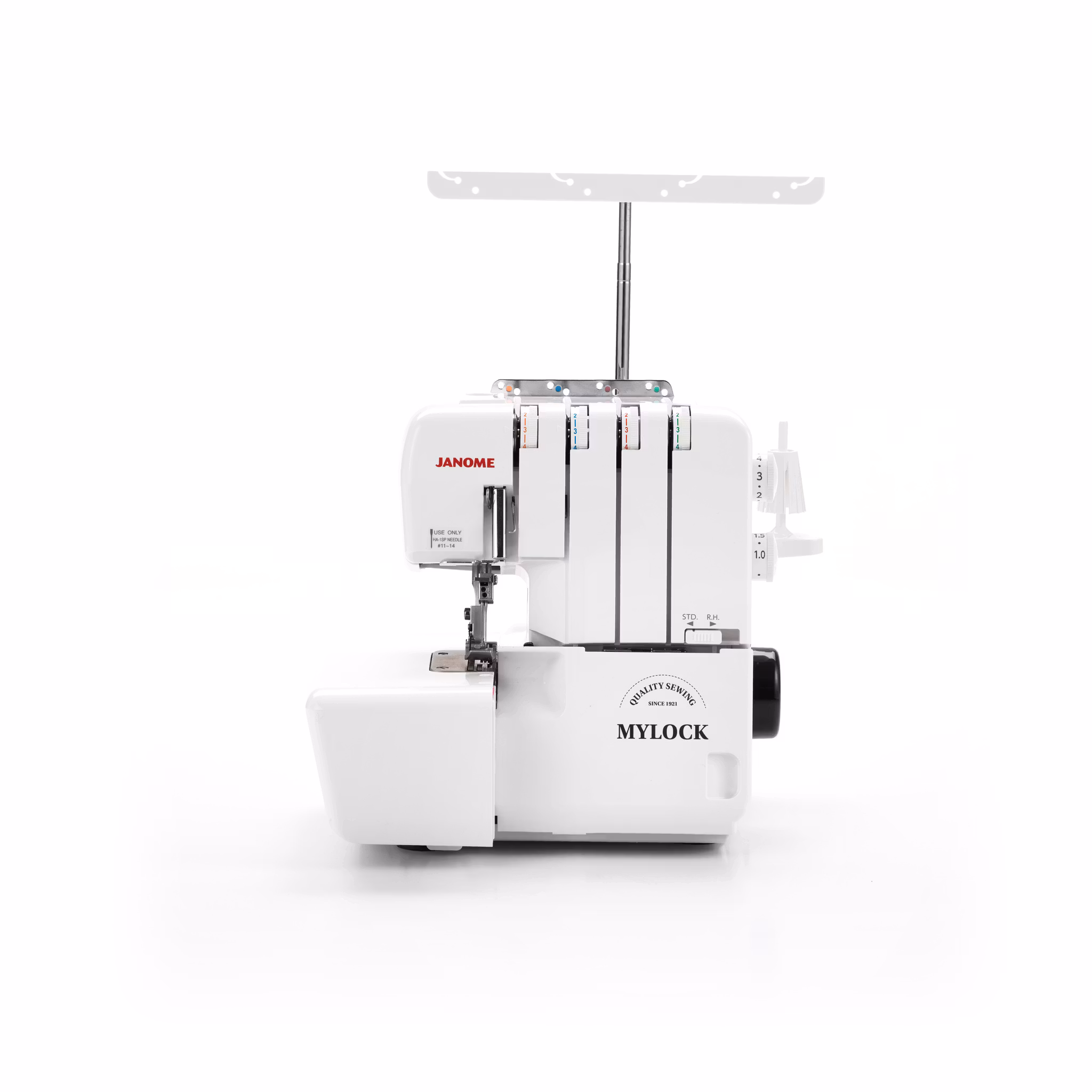 DEMOMASKIN!! Janome MyLock 644D